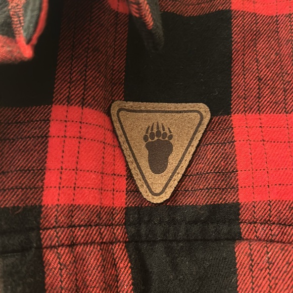 Flannel Buffalo Check Button Up. Size M - Picture 2 of 3